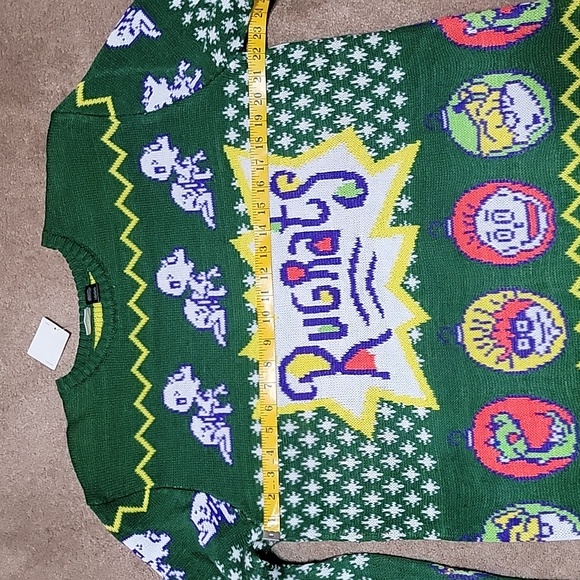 NICKELODEON RUGRATS CHRISTMAS SWEATER - Picture 2 of 10